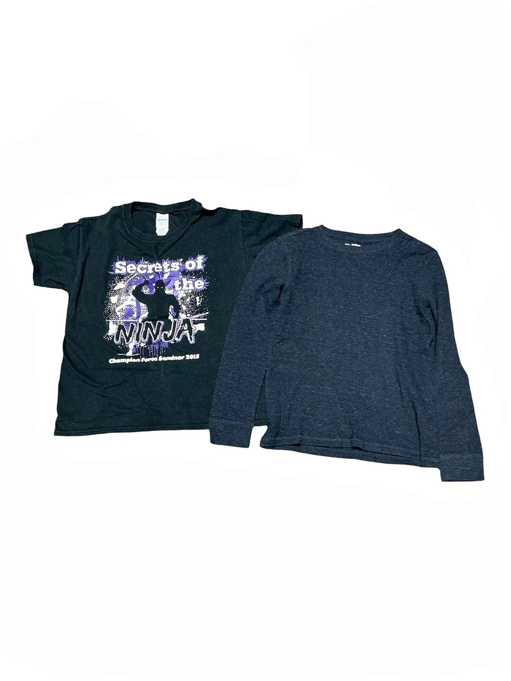 Graphic & Long Sleeve Shirt 2-Piece Set